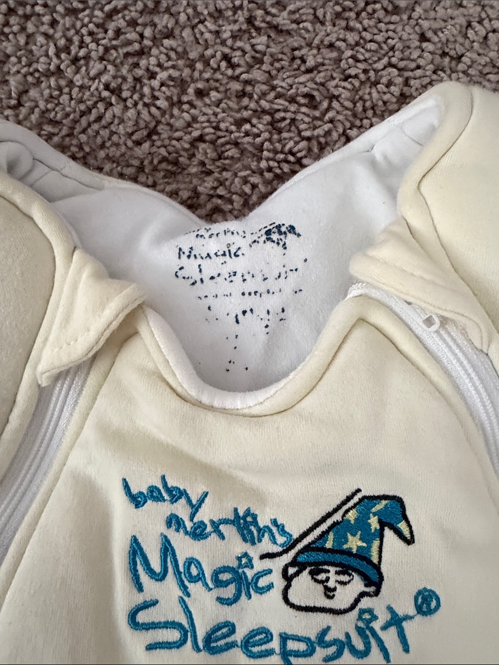 Baby Merlin Magic Sleepsuit - Picture 2 of 6